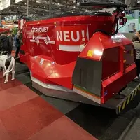 Robot d'alimentation Trioliet à deux vis verticales au Salon Eurotier 2024