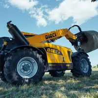 Chariot télescopique Dieci équipé du système Fast Attach