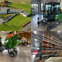 Filiale française d'Amazone à Auneau en Eure-et-Loir, avec son service de pièces détachées et les tondeuses.