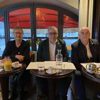 Martine Perin, secrétaire général, Philippe Largeau, président et Frédéric Jan, vice-président délégué de la FNEDT.