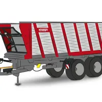 Modelisation 3D de la remorque Krampe Radium.