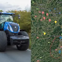Secteurs de distribution du concessionnaire New Holland Ackermann