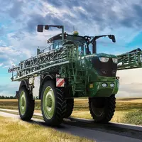 Automoteur de pulvérisation John Deere équipé de pneumatiques BKT Agrimax Spargo SB.