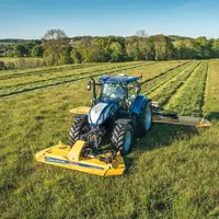 Tracteur et faucheuse New Holland