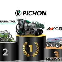 Podium immat 2024 tonnes à lisiers