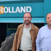 Joseph Emily directeur de la nouvelle filiale Rolland Distribution Hauts-de-France, et Johann Fauviau, Responsable Régional des Ventes.