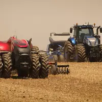 Tracteurs autonomes Case Ih et New Holland