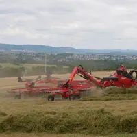 Andaineur à quatre rotors Kuhn GA 14231