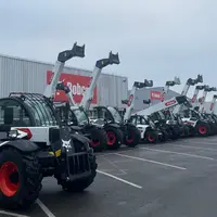 Chariots télescopiques Bobcat à l'usine de Pontchâteau en Loire-Atlantique