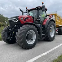 Nouveau tracteur Case IH Optum avec benne Joskin