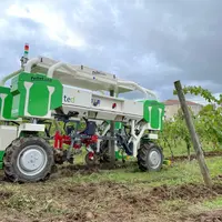 Robot Ted de Naïo dans les vignes