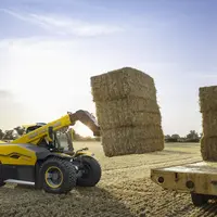 Chargeur télescopique New Holland TH à motorisation hybride gaz électrique