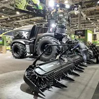 Krone à Agritechnica - bec 16 rangs sur ensileuse Big X 1180.