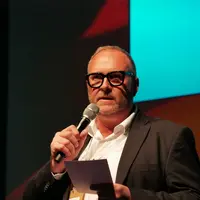 Damien Dubrulle, lors de la convention nationale des agroéquipements en avril 2025.