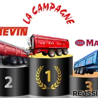 La Campagne a immatriculé le plus grand nombre de bennes en 2025, devant Thiévin et Maupu