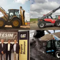 Engins de manutention Caterpillar et Faresin