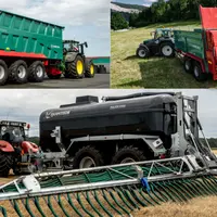 Remorque à fond poussant, épandeur à fumier et tonne à lisier Farmtech