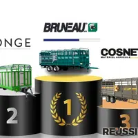 Bétaillères Ponge, Bruneau et Cosnet sur un podium