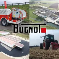 Vue aérienne des deux sites de production de Bugnot