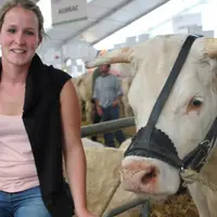 Léa Juniet-Laboisse, éleveuse à Sauvagny a remporté un troisième prix dans la catégorie « femelles nées du 01/08/2016 au 31/07/2017 ».