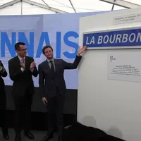 « La Bourbonnaise » dévoilée par Clément Beaune, Ministre des transports, Claude Riboulet, président du Conseil départemental de l’Allier et Valérie H