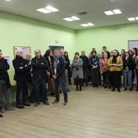 Une assistance nombreuse composée des agents de la Chambre d’agriculture de l’Allier et de leurs chefs de services.