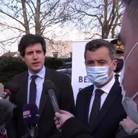 En mars 2021, Gérald Darmanin, ministre de l’Intérieur, Julien Denormandie, ministre de l’Agriculture et Joël Giraud, secrétaire d’État en charge de l