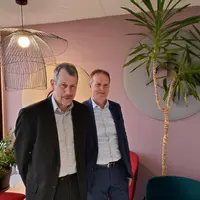 Serge Charret et Marc Dissard tenaient une conférence de presse le 3 mars dernier.