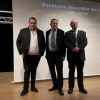 Geoffrey Rivaux, Patrice Bonnin, et Gilles Cabart