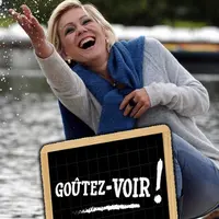 Odile Mattei, présentatrice de l'émission "Goûtez-voir".
