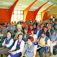 Une assemblée suivie par de très nombreux propriétaires et partenaires du monde rural au foyer La Forterre à Rongères.