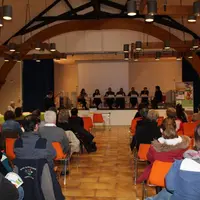 A la suite de cette présentation, une table ronde animée par Sébastien Joly, journaliste de L’Allier Agricole, était organisée avec Aurélien Bonnafoux