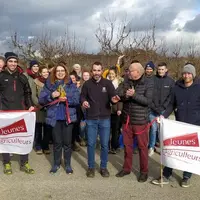 Adrien Blaise a été mis à l’honneur à l’occasion de la journée du jeune installé organisée en début décembre dans la Drôme en présence d’une quarantai