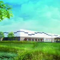 Le futur bâtiment intègre des équipements de lutte contre l'incendie, hautement technologiques. Un système d'extinction à mousse haut foisonnement ext
