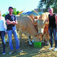 Aline et Sylvain Fille, Julie Duprat.