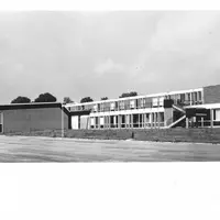 Le lycée agricole du Bourbonnais en 1968.