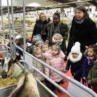 600 enfants charmés par les animaux de la ferme