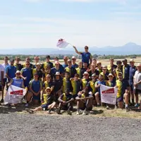Quarante rugbymen étaient présents.