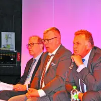 Gilles Berthonnèche, président de la section de Bourdon et Olivier de Bohan, président de Cristal Union.
