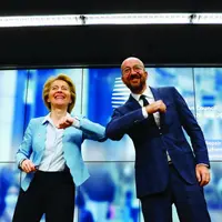 Ursula von der Leyen, présidente de l’Union européenne et Charles Michel, président de Conseil européen : « C’est un accord historique ! Grâce à un bu