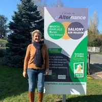 Catherine Marnat, directrice de la MFR de Saligny-sur-Roudon.