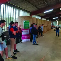 Une vingtaine de participants a suivi cette demi-journée, entre explications théoriques et visite de terrain.