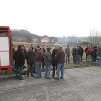 L’abattoir d’Arsac a été bloqué une bonne partie de la matinée du 19 janvier.