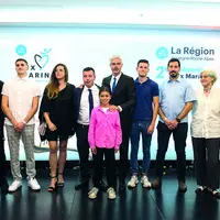La soirée de gala pour la remise du prix Marin était organisée à l'Hôtel de Région.