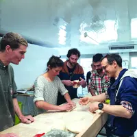 Journée "Boulange Collective" autour de la panification de farines de blé en pur et en mélange en mars dernier.