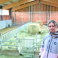 A Sugères (63), Eugénie Schaff a construit une chèvrerie.