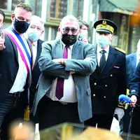Visite de Joël Giraud au Mont-Dore.