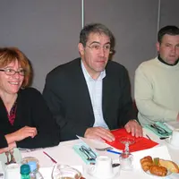 Viviane Chomette, Patrick Trillon et Sébastien Vidal ont dévoilé devant la presse leur ambition pour une agriculture audacieuse, attractive et solidai