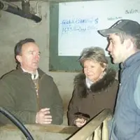 Chez Mathieu Meley, des moments d’échanges avec les visiteurs, curieux du fonctionnement d’une exploitation.
