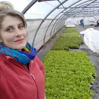 Ingrid Gardel est installée avec son frère et ses parents dans le Cantal.